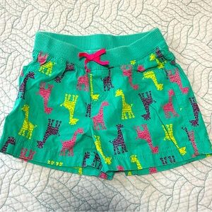 Jumping Beans Giraffe Print Shorts